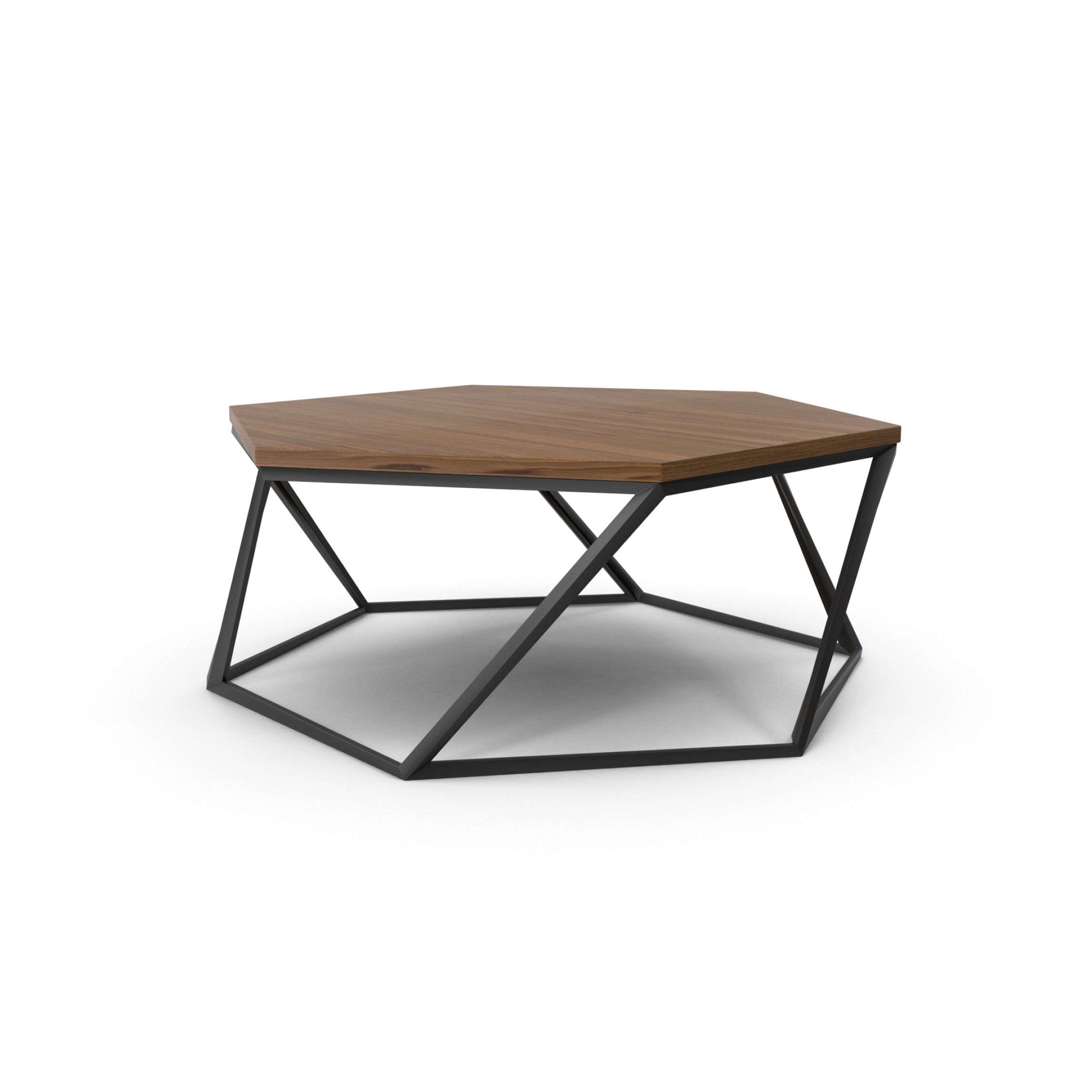 hexagonal table