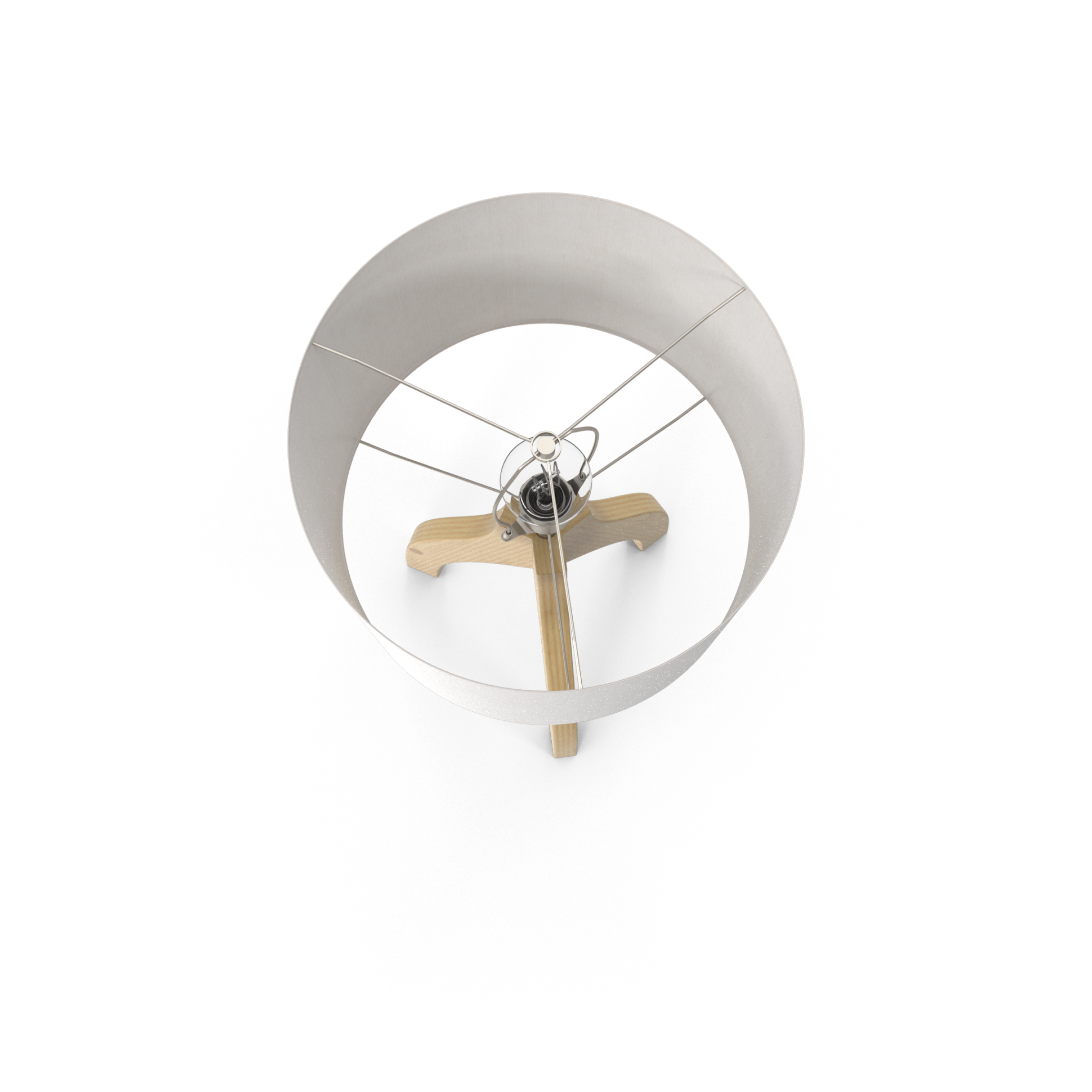 pot table lamp