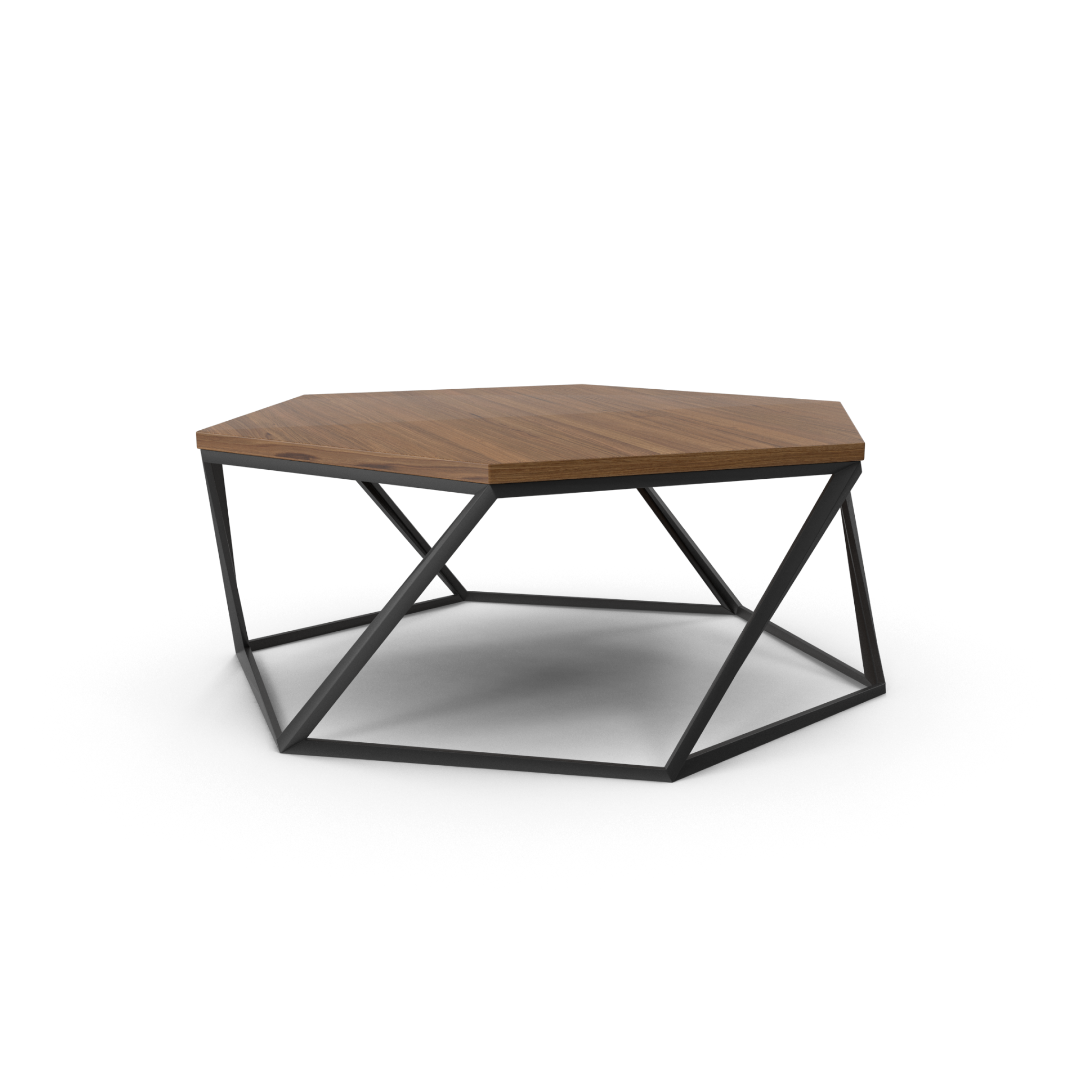 hexagonal table