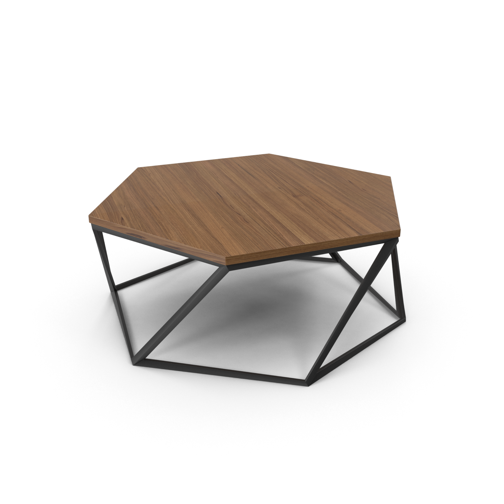 hexagonal table